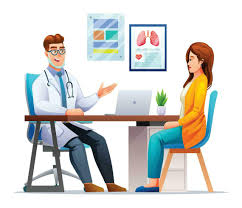 Dr. Dr. Ahmad Monjurul Aziz with patient